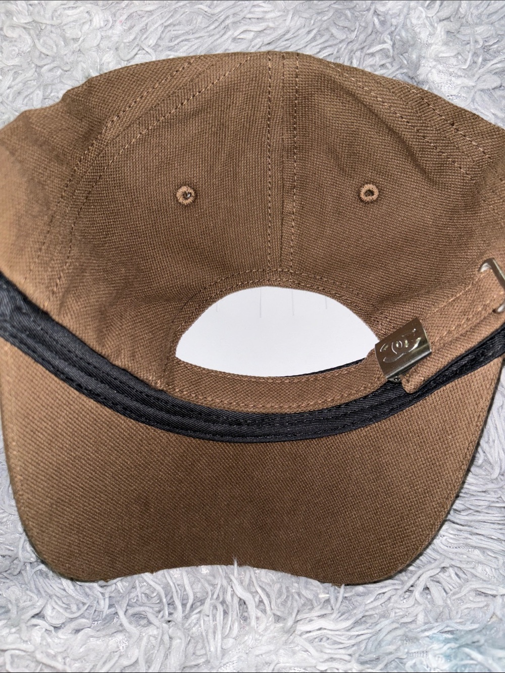 CHANEL Rugged Embroidered CC Hat - Picture 3 of 4